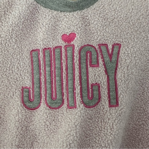 Kids / Toddler Juicy Couture Teddy Pullover Crewneck Sweatshirt - Picture 3 of 5